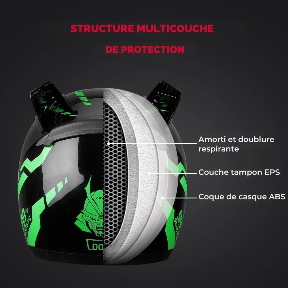 Casque moto Intégrale Femme | Cat Rose