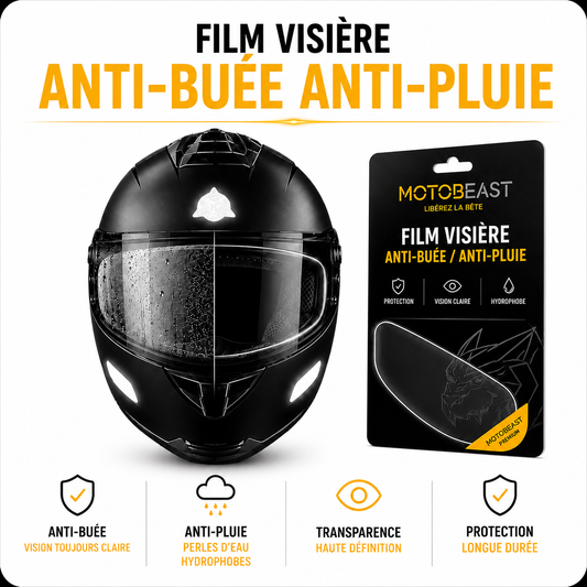 Film Visière Anti-Buée & Anti-Pluie