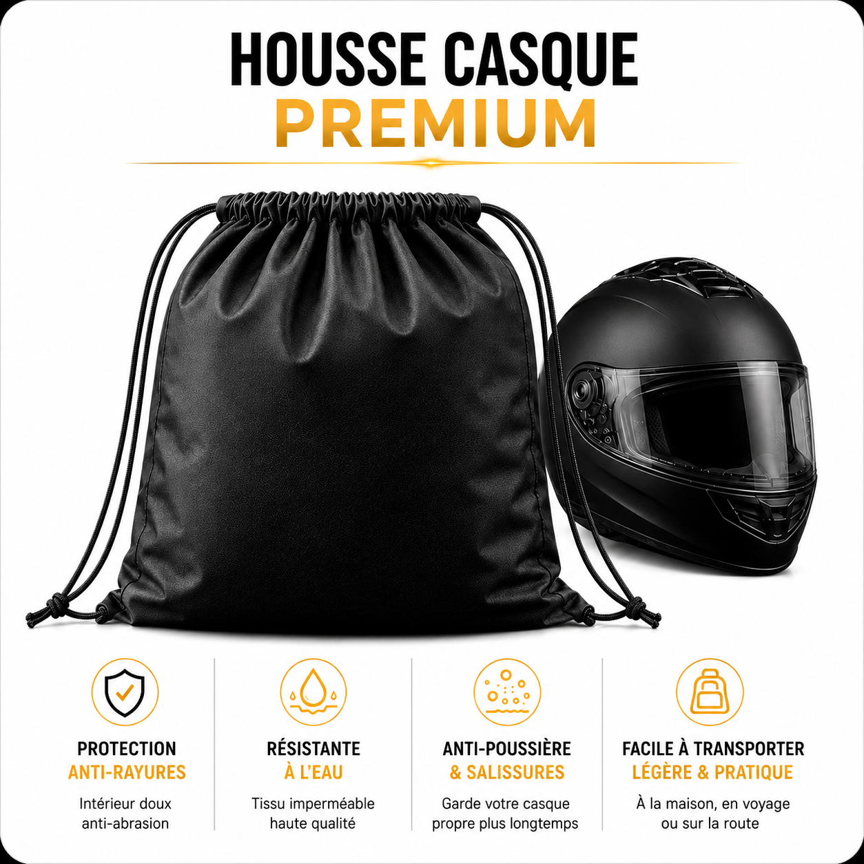 Housse Casque Premium MotoBeast