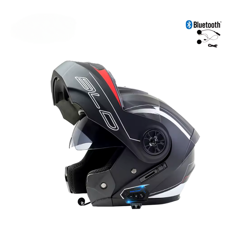 Casque moto Bluetooth 5eme génération | Noir