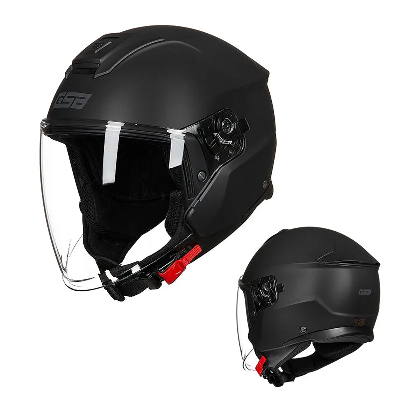 Casque Moto Scooter Semi Ouvert Homme Femme | Casque d'été