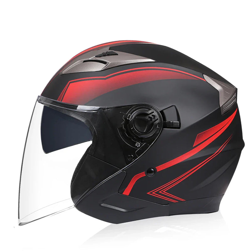 Casque Scooter Double Lentille