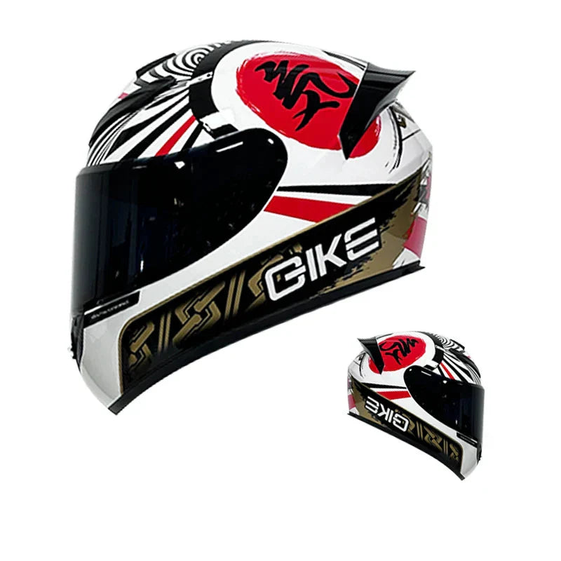 Casque moto intégral Motif Japon