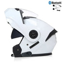 Casque moto Modulable Bluetooth | Noir-Gold | MotoBeast
