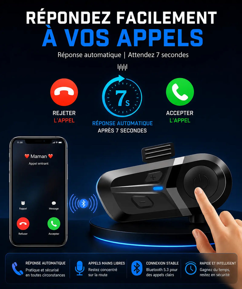Intercom Bluetooth 5.3 MotoBeast