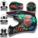 Casque de Moto Cross intégral moto tout-terrain