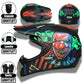 Casque de Moto Cross intégral moto tout-terrain