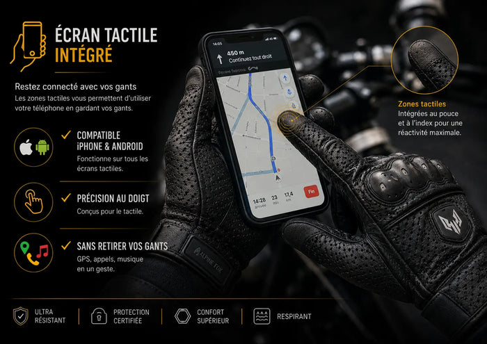 Restez connecté avec vos gants