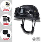 Casque moto Vintage "Cruiser Cuir" avec Lunette