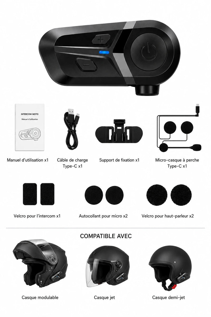 Intercom Bluetooth 5.3 MotoBeast