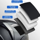 Casque moto Modulable Bluetooth | Noir-Gold | MotoBeast