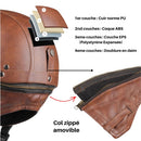 Casque moto Vintage avec Lunette | Livraison Gratuite | 3 CADEAUX OFFERT