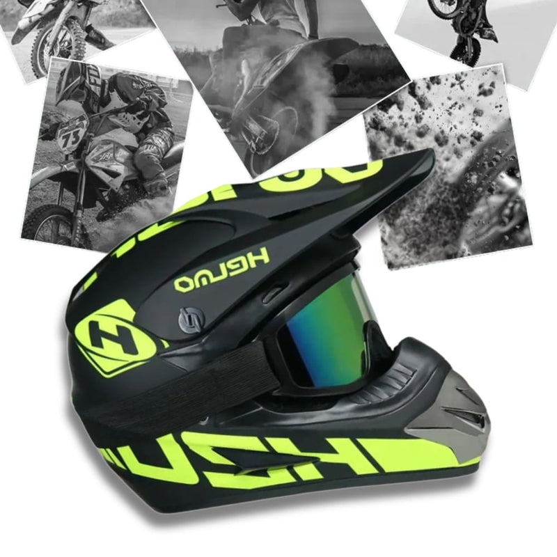 Casque de Moto Cross intégral moto tout-terrain
