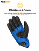 Gants Moto Cuir MotoBeast
