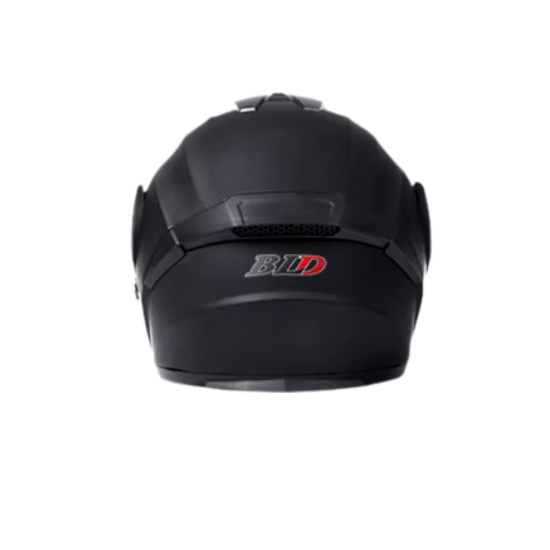 Casque moto Modulable Bluetooth | Noir-Gold | MotoBeast