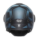 Casque moto Intégral Scorpion Bleu Double Lentille style Star-Wars