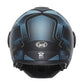 Casque moto Intégral Scorpion Bleu Double Lentille style Star-Wars