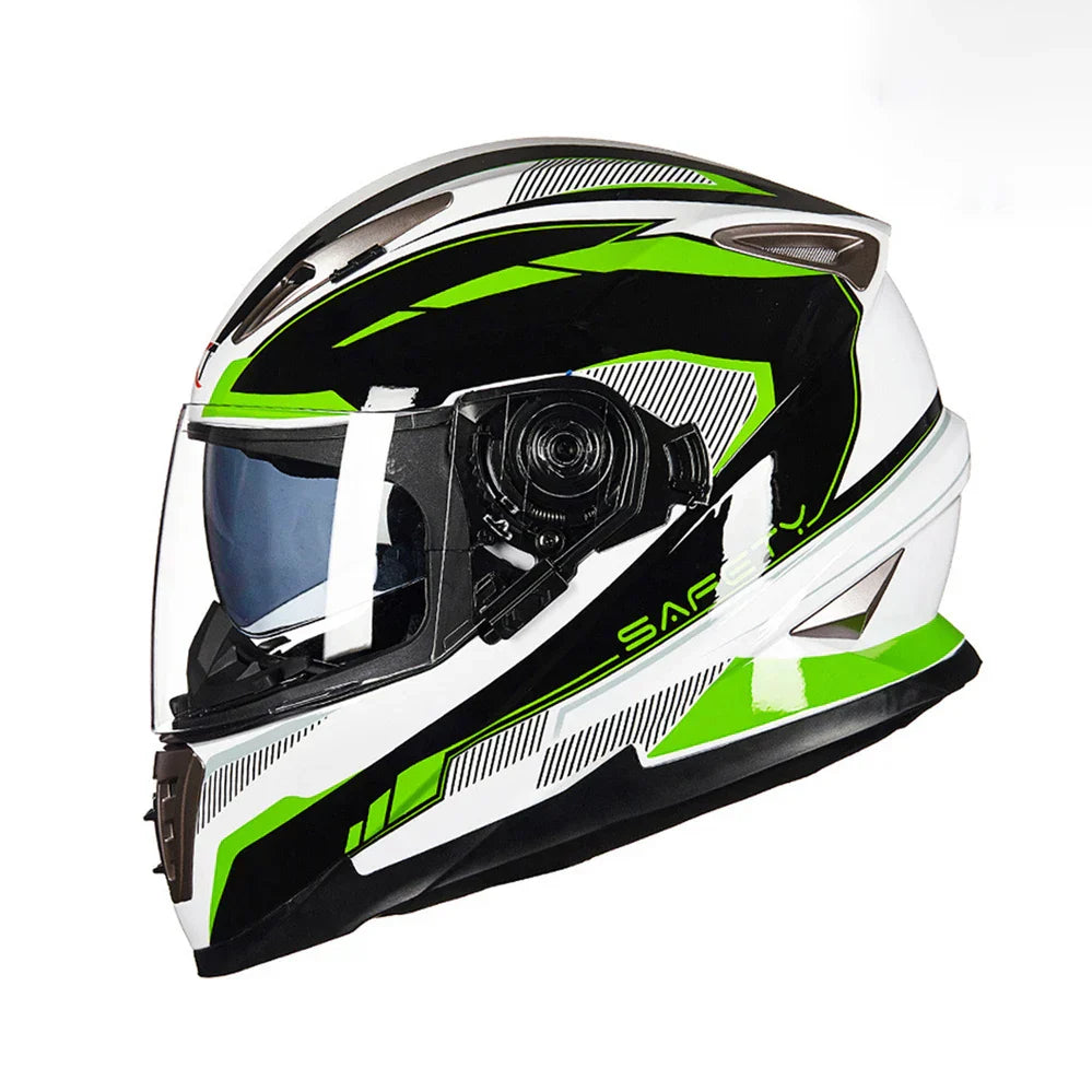 Casque moto intégral Homme Noir