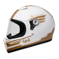 Casque Moto Scorpion Blanc/Or model Cyril