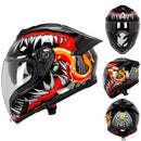Casque Moto intégral Venom / Spider/ Monster