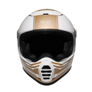 Casque Moto Scorpion Blanc/Or model Cyril