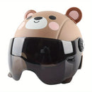 Casque Moto Enfant motif Ourson