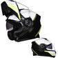 Casque moto modulable Premium Intégral | Rabattable double lentille casques de course