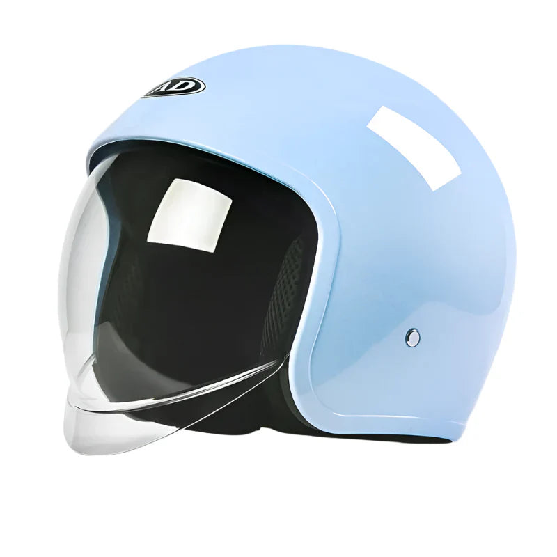 Casque Jet moto Visière integrale