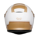 Casque Moto Scorpion Blanc/Or model Cyril