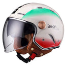Casque Jet moto Homme & Femme double Visière | BEON MotoBeast